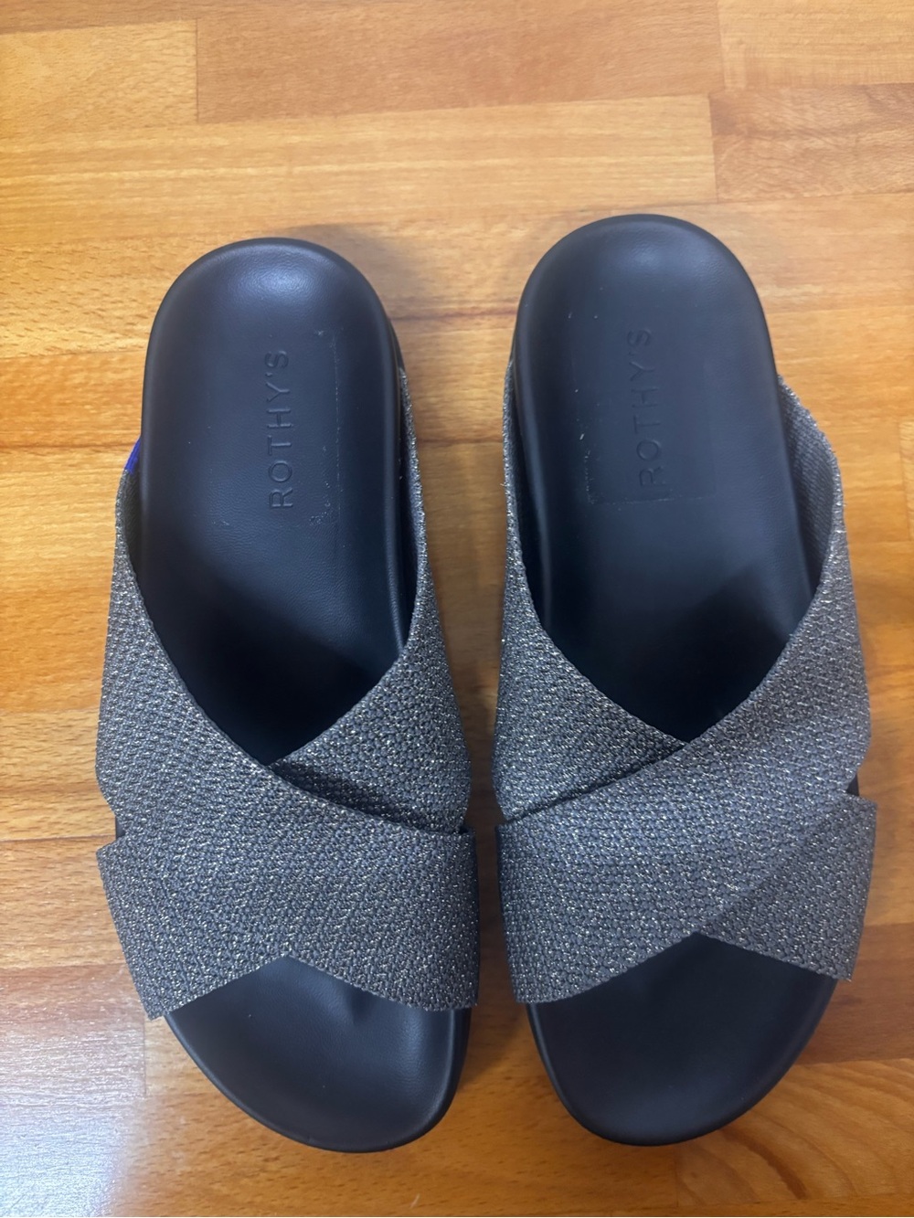 Rothy’s The Weekend Slide - Silver